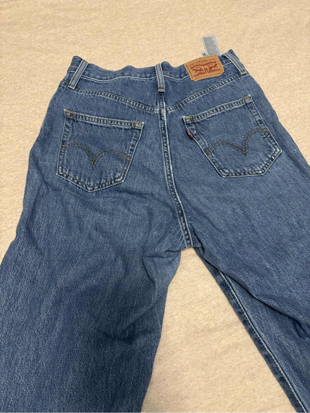 Levi's Women's High-Rise Vintage Blue Jeans